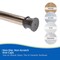 Kenney Mfg Twist & Fit No Tools Tension Shower Curtain Rod, 42-72in, Oil Rubbed Bronze KN609C/38HUS - alternate 3